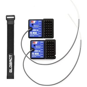 Globact FlySky FS BS6 2.4Ghz 6CH AFHDS2 Receiver for RC Boat Plane Car Transmitter