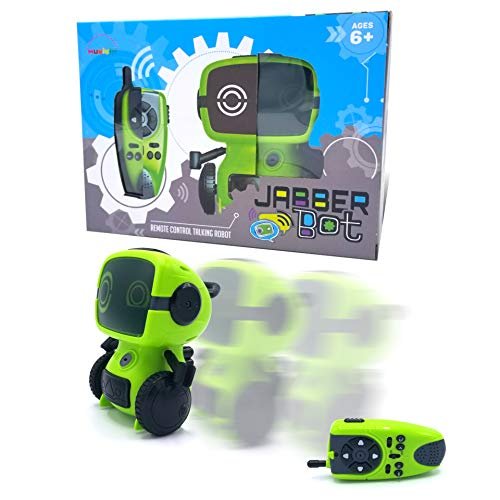 JabberBot RC Fuel Can Multifunctional Smart Remote Control Robot for Kids with Programming Mode and Walkie Talkie