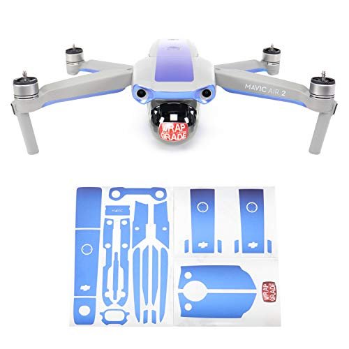 Wrapgrade Skin Compatible with DJI Mavic Air 2 Accent Color B Celeste Blue Perfect for B 2 Spirit Stealth Bomber RC EDF Jet Enthusiasts