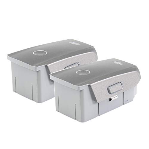 Wrapgrade Skin Compatible with DJI Mavic Air 2 and Air 2S Batteries Max Amps RC Batteries Titanium Edition
