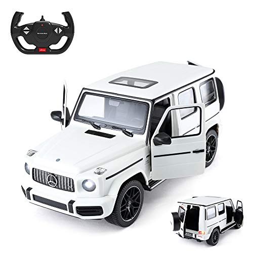 RASTAR 1/14 Scale RC Truck Mercedes AMG G63 Off Road Remote Control Car with Working Lights and Open Doors