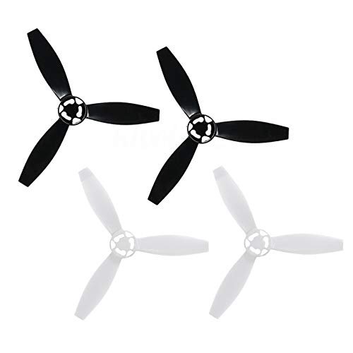 Parrot Bebop 2 Drone Replacement Propellers White Black Plastic Props I136217