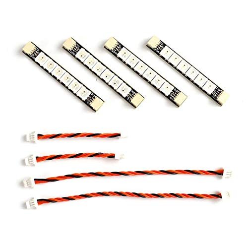 Jersey Modeler RC Fueling Systems Matek 2812 LED Controller 2 6S Control Module with 5V BEC 2812ARM 6 LED Set