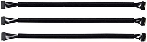 Occus Parts & Accessories 1/2/3 pcs 70mm 150mm 200mm 300mm 400mm 500mm Super Soft high Flexible Silicone Brushless Motor Sensor Wire Cable for RC ESC Car - (Color: 3 pcs 500mm)