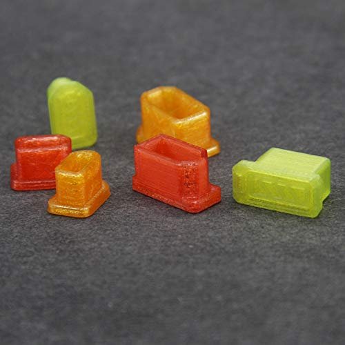 Occus Parts & Accessories 10PCS TPU Amass XT60 XT30 T Plug Connector Protective Case Cover for RC FPVRacing Drone Lipo Battery Spare Part - (Color: XT30 Green)