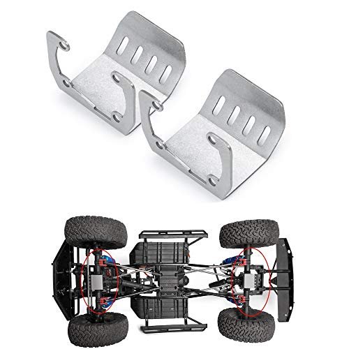 RCLIOLN Stainless Steel Skid Plate Axle Protection Plate for Axial SCX10 II 90046 Upgrades 1/10th RC Crawler Car