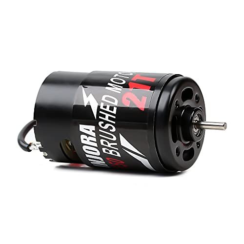 INJORA 550 Brushed RC Boat Motor Waterproof 21T for 1 10 Scale RC Crawler Axial SCX10 TRX4 TRX6