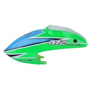 OMPHOBBY M2 Explore Helicopter Canopy Set Green Exp OSHM2101 Original Replacement Part