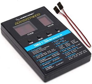 HOBBYWING ESC LED Program Card Box for Car RC Card Platinum V1 V2 FlyFun V5 XeRun EzRun QuicRun SeaKing Series Brushless ESC