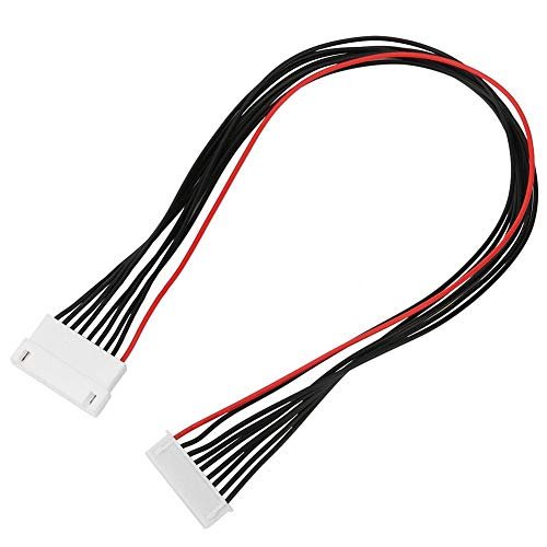 10pcs JST-XH 8S LiPo Balance Wire Extension Cable 30cm for RC Car Plane, Approx 30cm