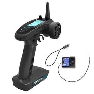 GoolRC Flysky FS GT5 2.4G 6 Channel AFHDS RC Transmitter with FS BS6 Receiver for RC Stunt Car Boat