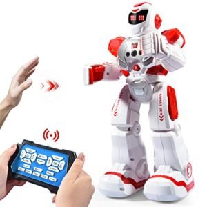 Playskool RC Robot Smart Programmable Toy with Infrared Controller Gesture Sensing for Kids Ages 3 12 Red