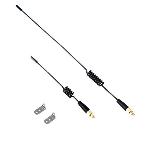 LCX Racing 1 10th RC Crawler Car Metal Antenna Wire Upgrades Accessories for TRX4 TRX6 Axial SCX10 II SCX10 III Redcat Gen7 Gen8 HPI RC Car Upgrades