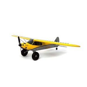 HobbyZone Telemaster RC Airplane 1.3m Ready to Fly with SAFE Technology Transmitter Battery and Charger Included Yellow