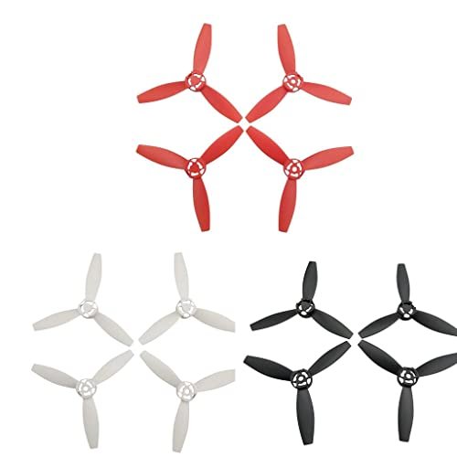 LoveinDIY 8pcs Upgraded 3 Leaf Propeller Prop Blade Parts Compatible with Parrot Bebop 2 Drone