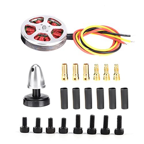 RC Willey Outdoor Rugs Premium Brushless Motor 5010 360KV Metal Hollow Cover Double Bearing for Heavy Duty Applications