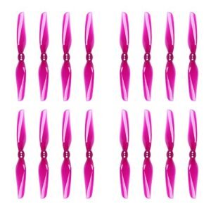 iFlight Nazgul T4030 RC Truck Kit Unassembled 16pcs 4inch Durable 2 Blades Propeller for FPV Drone Racing Quadcopter Frame Transparent Purple