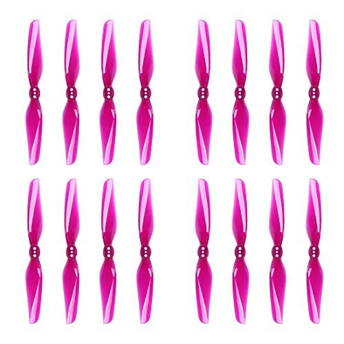 iFlight Nazgul T4030 RC Truck Kit Unassembled 16pcs 4inch Durable 2 Blades Propeller for FPV Drone Racing Quadcopter Frame Transparent Purple