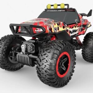NQD RC Monster Truck 4WD 1/14 Scale Off Road Remote Control Car with Dual Motors and Flashing Lights for Kids and Adults