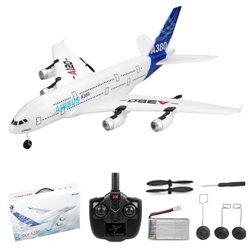 GoolRC WLtoys XK A120 A380 RC Model Aircraft Shows Ready to Fly EPP Fixed Wing Plane for Kids and Adults