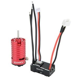 Corby Starlet RC Plane Brushless Motor ESC Set 1410 Metal 3500KV High Torque for 1/24 1/28 1/32 Scale Models