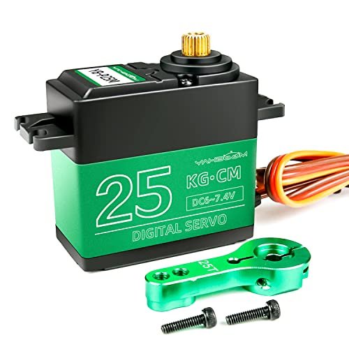 Yahboom DS3218MG 25KG High Torque Digital Servo Motor with RC High Pass Filter as Differentiator for DIY RC Models