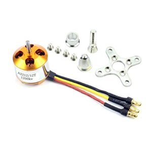 FEICHAO A2212 Big RC Plane Motor 1200KV Golden Brushless Outrunner for Aircraft and Multi Copter