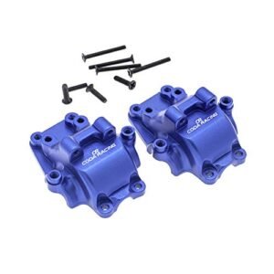 CODA RACING 2Pcs Alloy Front Rear Differential Housing for Traxxas 1/18 LaTrax Teton Desert Prerunner Rally SST RC Rally Car 1 18