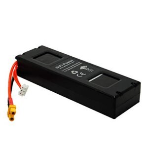 HHZ 7.4V 3600mAh 25C 26.64Wh Lipo Battery with xt30 Plug for MJX Bugs 3 Force1 F100 Contixo F17 RC Drone