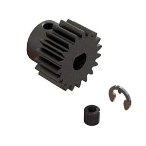 ARRMA 20T 0.8Mod Safe D5 Pinion Gear ARA311003 for RC Motor 12T vs 20T Comparison