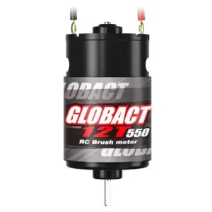 GLOBACT 550 12T Brushed HPI RC Motor High Torque Waterproof for 1/10 Scale Trucks