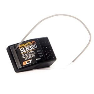 Spektrum SLR300 3 Channel SLT Receiver Single Protocol SPMSLR300 for My Spektrum RC
