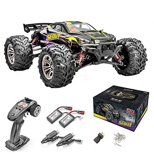ALTAIR Scout Remote Control Car Q903 with Cyrul RC Tires 52 KMH High Speed Brushless Motors Dual Battery 40 Minutes Playtime