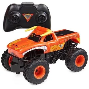 Monster Jam El Toro Loco Official Remote Control Monster Truck RC 1 24 Scale 2 4 GHz Toy for Kids Ages 4 and Up