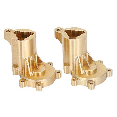 Echo RC Hovercraft 2 Pieces Rear Portal Housing Brass Cover for Redcat Gen8 Scout II 1/10 RC Crawler Model Car Accessories