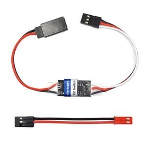 RC Car Light Switch Remote Controlled Electronic Relay for LED Lights in Cars Trucks Boats and Drones 4A