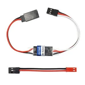 RC Car Light Switch Remote Controlled Electronic Relay for LED Lights in Cars Trucks Boats and Drones 4A