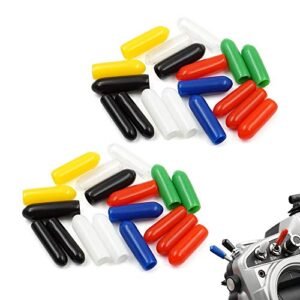 Jumper RC 36 PCS Transmitter Switch Covers Colorful Rubber Anti Slipping Caps for Radiomaster TX16s Jumper T16 T18 FrSky X9D QX7 Flysky Spektrum DX8e NX8 Radiolink and Futaba Transmitter