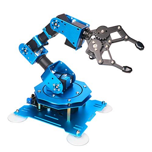 LewanSoul Hiwonder xArm1S Most Powerful RC Truck Robotic Arm with Intelligent Bus Servos and Multiple Control Options