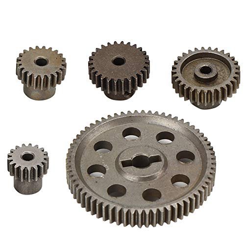 HSP RedCat 1/10 RC Car Metal Spur Gear Set 64T 17T 21T 26T 29T Motor Gear Upgrade for RC Sailing Yacht Plans