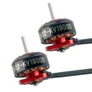 HAPPYMODEL EX0802 19000KV Brushless Motors for Giant RC Helicopter Kits and Mobula6 HD FPV Racing Drone Frame