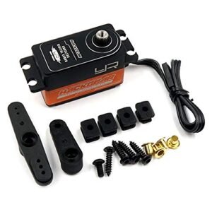 Yeah Racing YE 0033OR Alum Case Digital High Speed Coreless Servo Orange for 1/10 Scale RC Cars