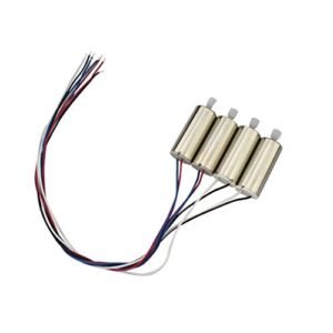 Fytoo 4PCS Forward and Reverse Motor Spare Parts for HS110D HS200D Remote Control Quadcopter Drone