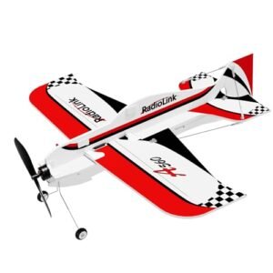 Radiolink A560 Ready to Fly RTF 3D RC Airplane 580mm Wingspan with Byme A Gyro FC 6 Flight Modes Brushless Motor 15A ESC Ideal Good Beginner RC Airplane