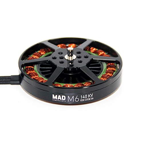 Antimatter M6C06 EEE 140 KV MAD COMPONENTS Brushless Motor for RC Components Beadlock Wheels Multirotor Quadcopter Hexcopter Drone DIY Hobby Rig