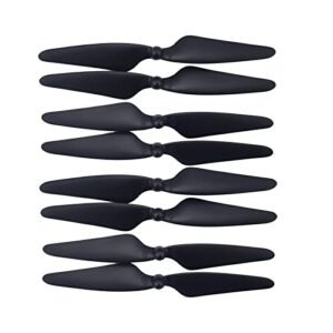 8pcs Hubsan Propellers for F18 RC Jet H501S H501A H501C H501M F17 F100 MJX B3 Bugs 3 D85 EX2H B2C B2W B2 Bugs 2w Bugs 2 D80 F200SE HS700 Drone Spare Parts