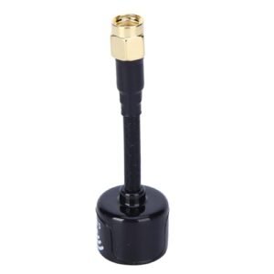 VGEBY 5.8GHz 3dBi RHCP Antenna for RC Sailplane FPV Racing Drone Long Range Quadcopter Black RP SMA Inner Hole