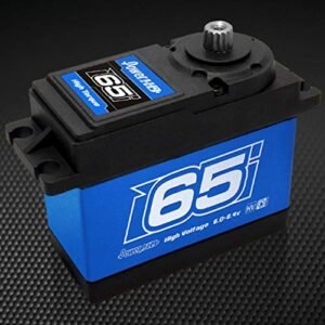 POWER HD WH 65KG Brushless Servo for Dodge Challenger 1/5 Scale RC High Torque Waterproof 902 7 oz in Copper Steel Gear