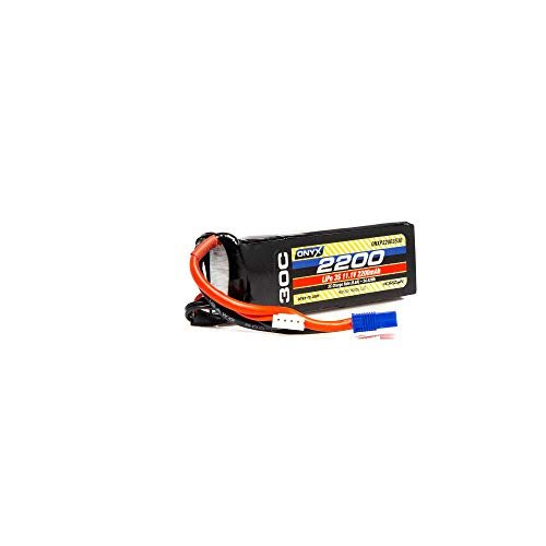 Onyx 2200mAh 3S 11.1V 30C LiPo Battery EC3 Connector for Airplanes