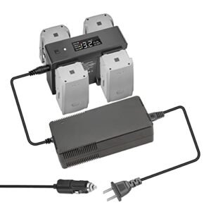 Hanatora 5 in 1 Rapid Charging Hub for DJI Air 2S Mavic Air 2 Drone Batteries Perfect for RC Car Tracks in Colorado